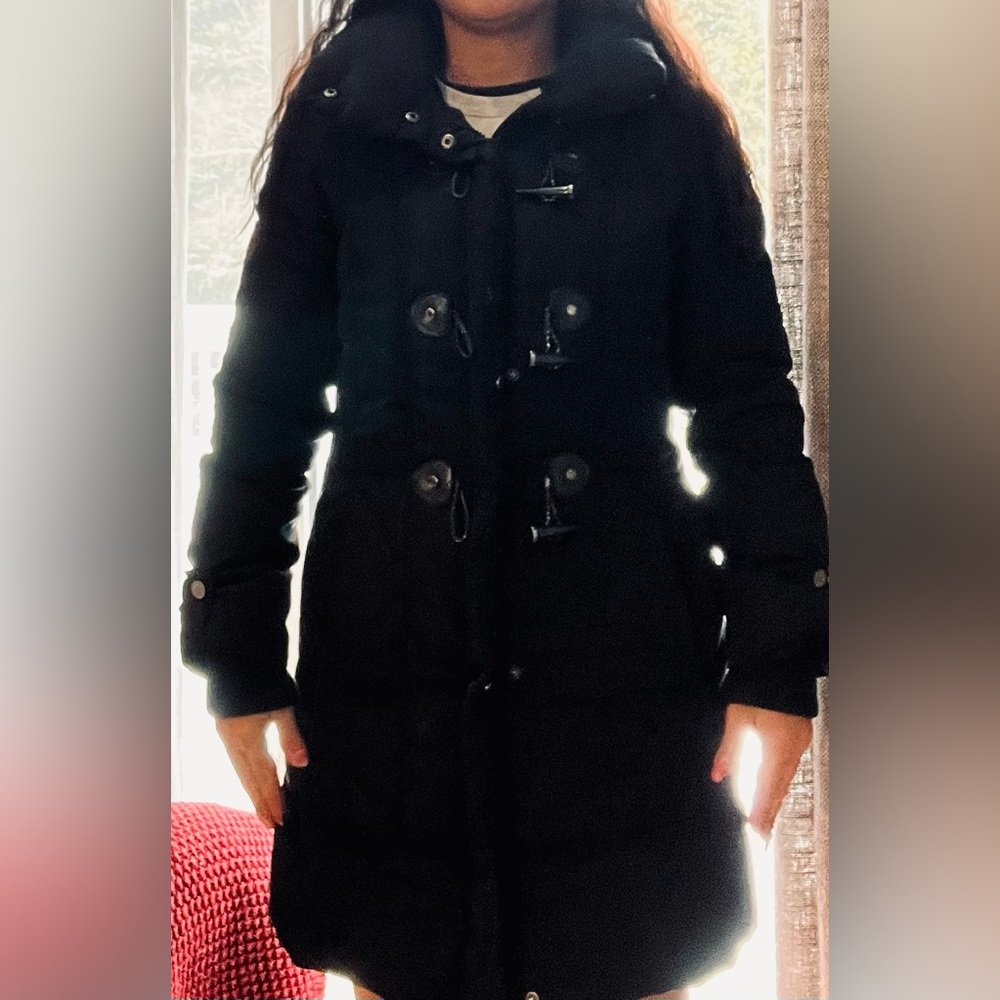 Black Calvin Klein Parka
